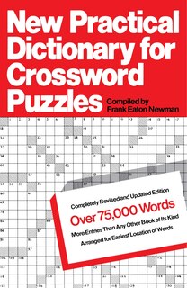 Front cover_New Practical Dictionary for Crossword Puzzles