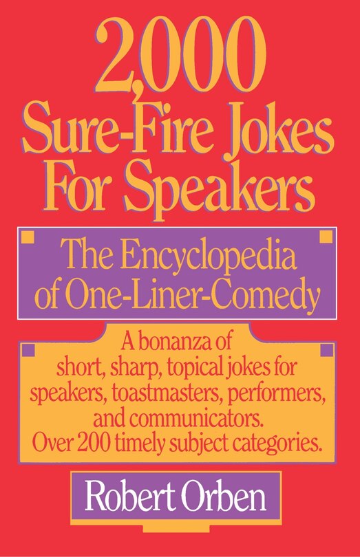 Front cover_2,000 Sure-fire Jokes For Speakers