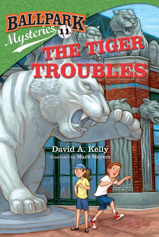 Couverture_Ballpark Mysteries #11: The Tiger Troubles