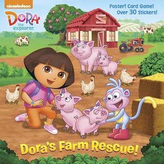 Front cover_Dora's Farm Rescue! (Dora the Explorer)