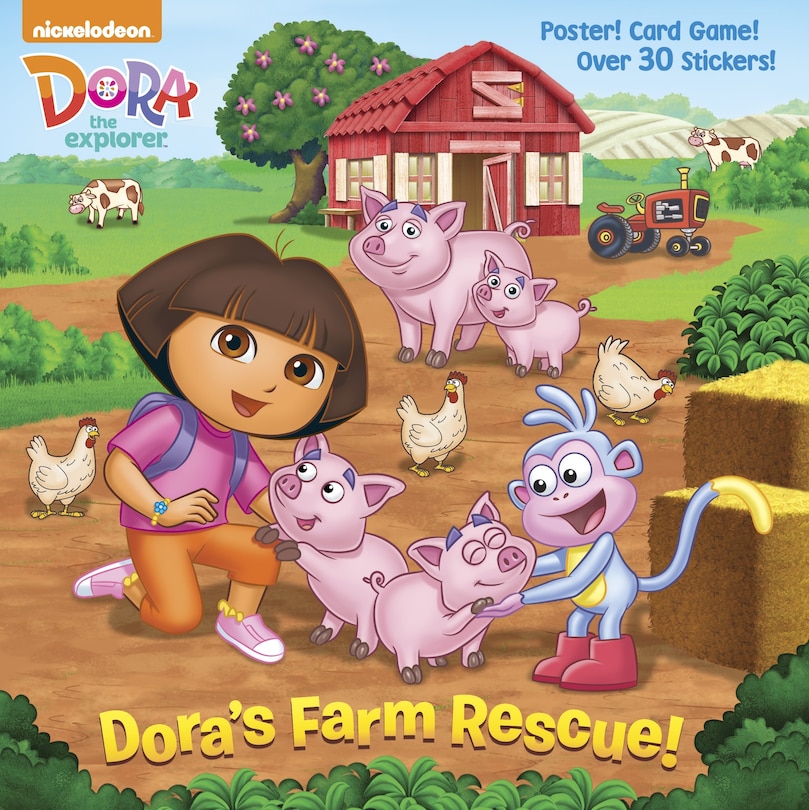 Front cover_Dora's Farm Rescue! (Dora the Explorer)