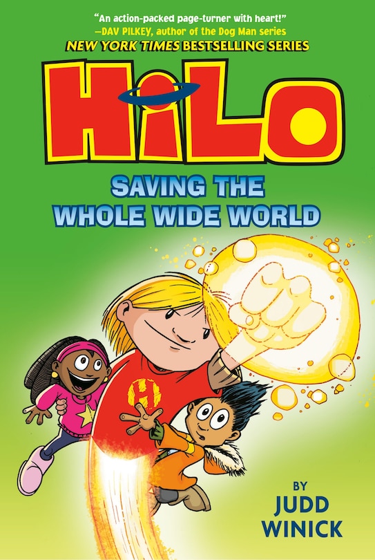 Front cover_Hilo Book 2: Saving the Whole Wide World