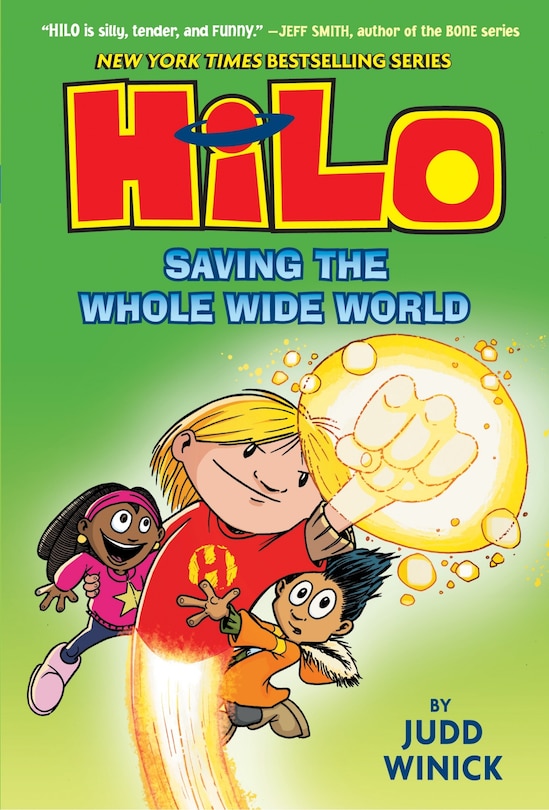Front cover_Hilo Book 2: Saving the Whole Wide World