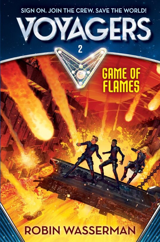Couverture_Voyagers: Game Of Flames (book 2)