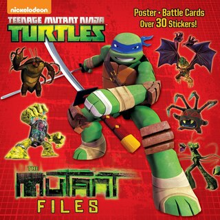 Front cover_The Mutant Files (teenage Mutant Ninja Turtles)