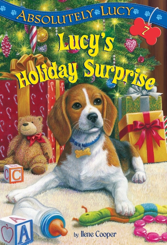 Front cover_Absolutely Lucy #7: Lucy's Holiday Surprise