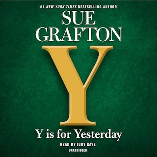 Front cover_Y Is For Yesterday