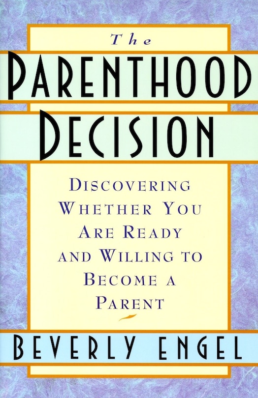 Couverture_The Parenthood Decision