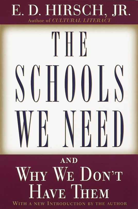 Front cover_The Schools We Need