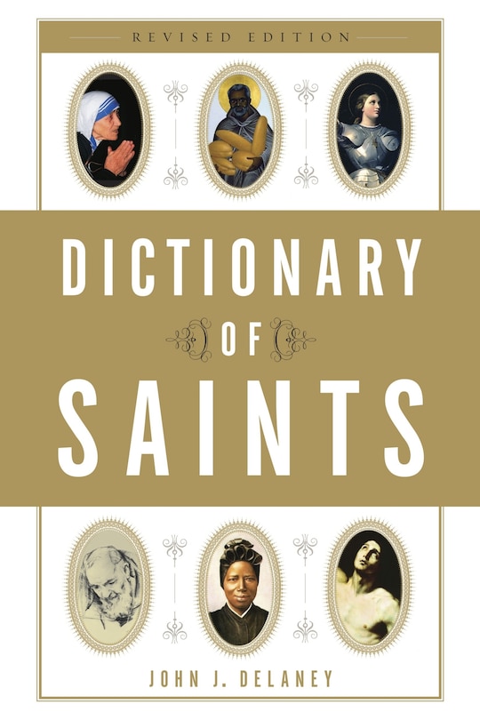 Front cover_Dictionary of Saints