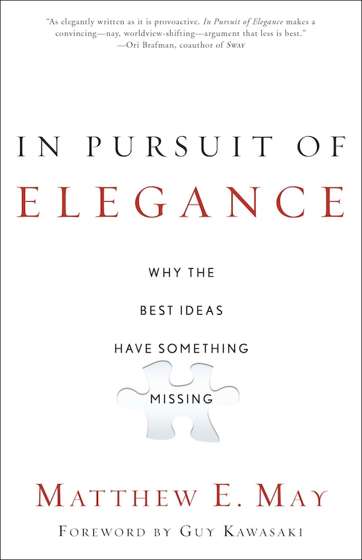 Front cover_In Pursuit Of Elegance