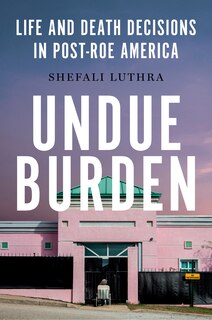 Front cover_Undue Burden