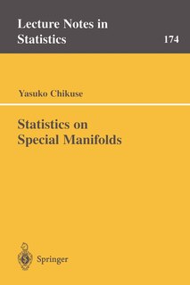 Front cover_Statistics On Special Manifolds