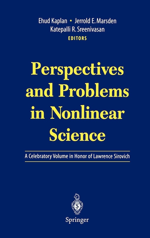 Front cover_Perspectives and Problems in Nonlinear Science