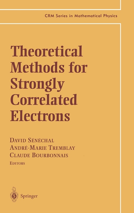 Front cover_Theoretical Methods for Strongly Correlated Electrons