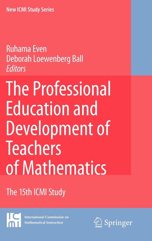 Front cover_The Professional Education and Development of Teachers of Mathematics