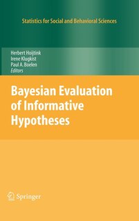Bayesian Evaluation of Informative Hypotheses