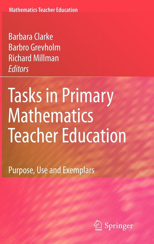 Couverture_Tasks in Primary Mathematics Teacher Education