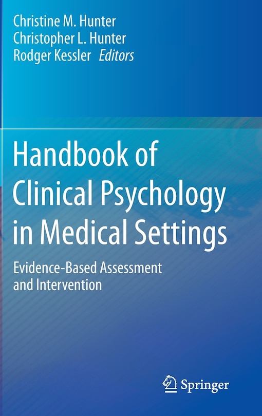 Couverture_Handbook of Clinical Psychology in Medical Settings