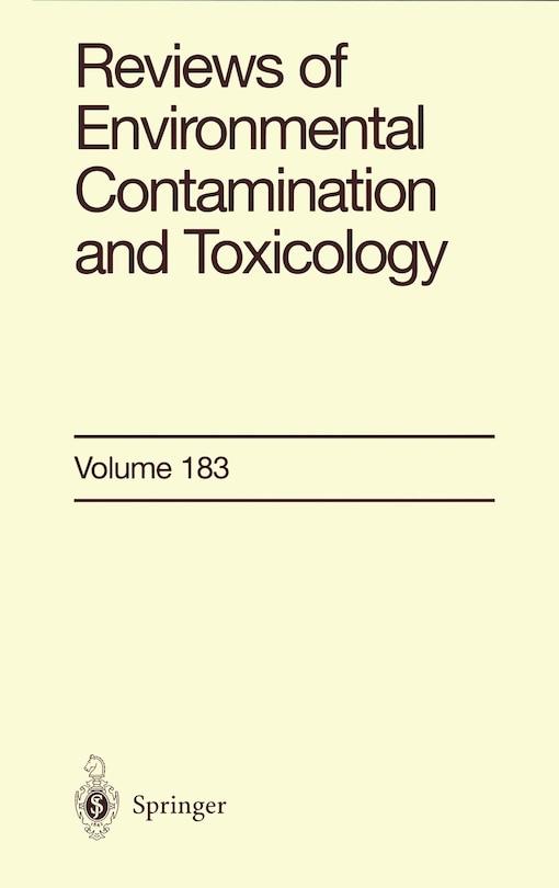 Front cover_Reviews of Environmental Contamination and Toxicology