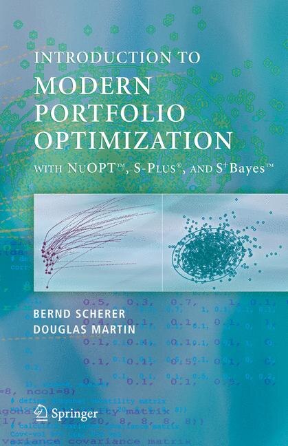 Couverture_Modern Portfolio Optimization with NuOPT(tm), S-PLUS , and S+Bayes(tm)