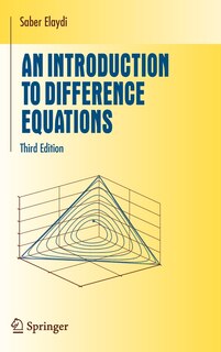 Front cover_An Introduction To Difference Equations