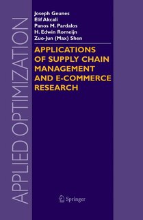 Front cover_Applications Of Supply Chain Management And E-commerce Research