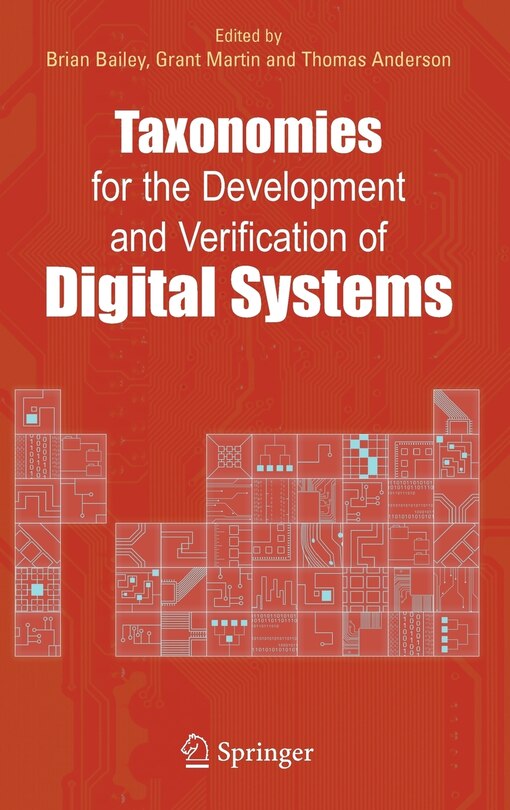 Couverture_Taxonomies For The Development And Verification Of Digital Systems