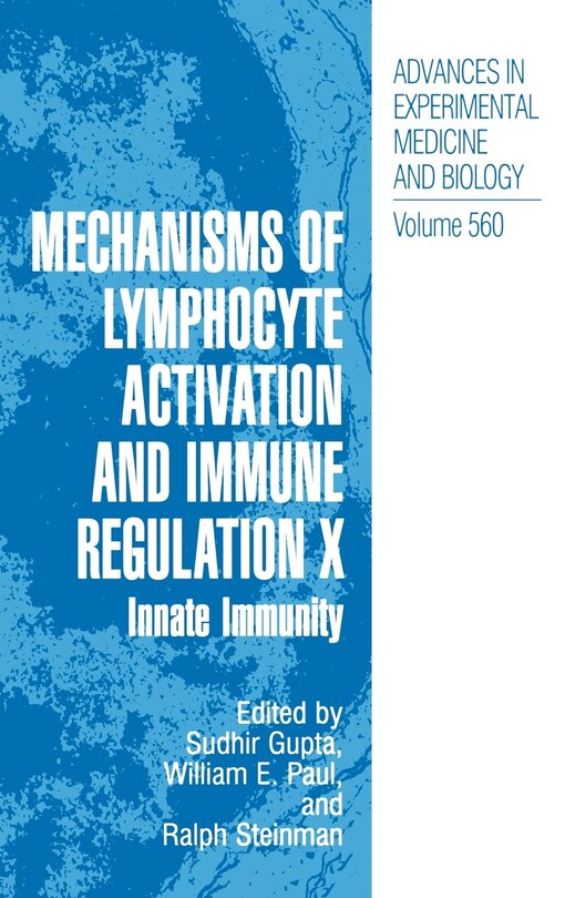 Front cover_Mechanisms of Lymphocyte Activation and Immune Regulation X