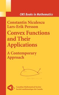 Couverture_Convex Functions And Their Applications