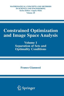 Couverture_Constrained Optimization and Image Space Analysis