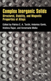 Couverture_Complex Inorganic Solids