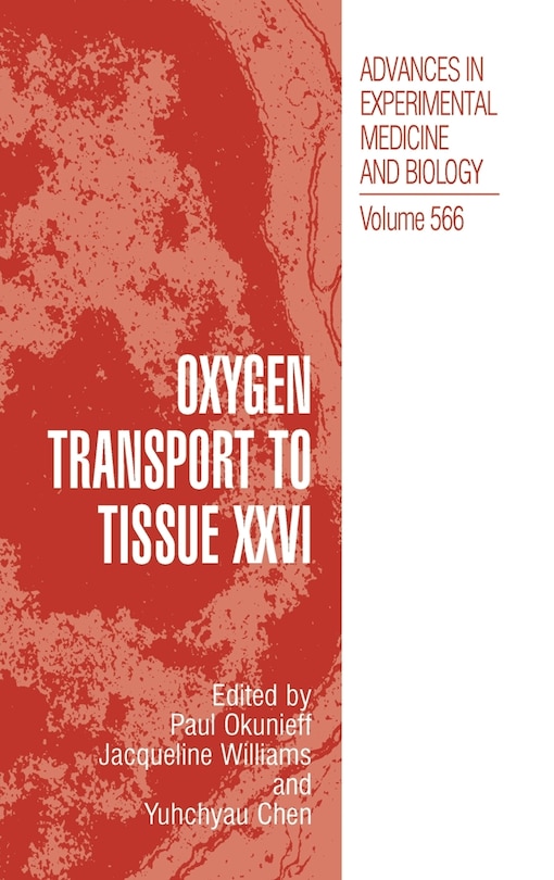 Front cover_Oxygen Transport to Tissue XXVI