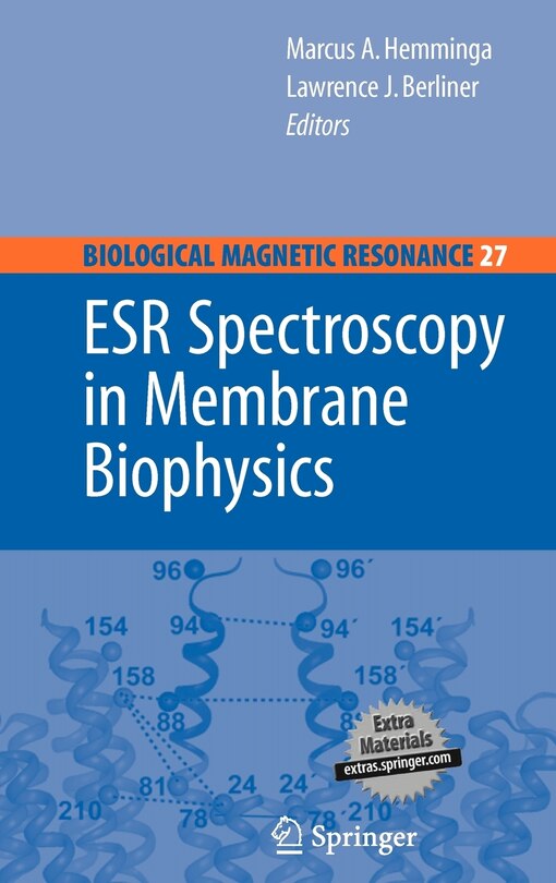 Front cover_ESR Spectroscopy in Membrane Biophysics