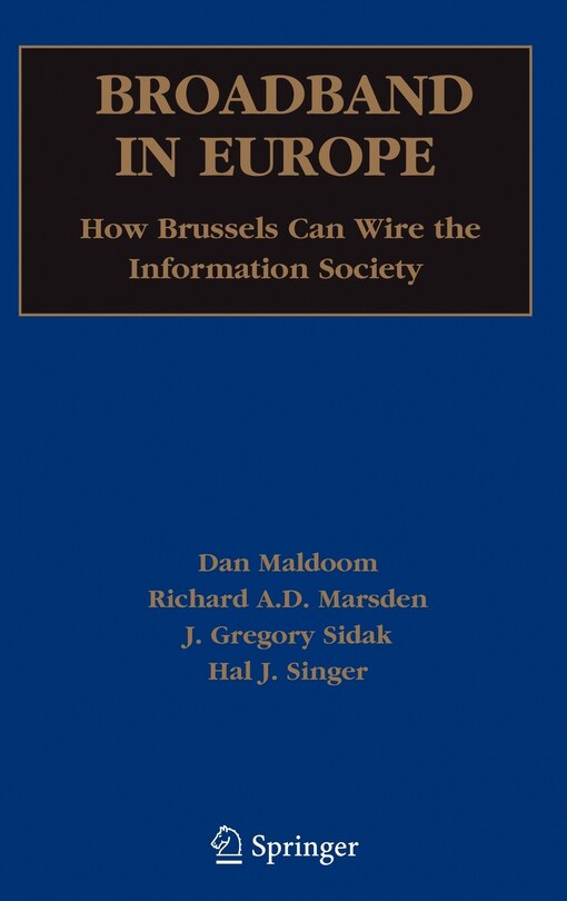 Front cover_Broadband in Europe