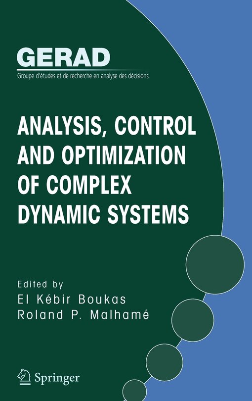 Couverture_Analysis, Control and Optimization of Complex Dynamic Systems