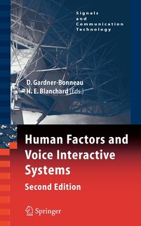 Front cover_Human Factors and Voice Interactive Systems