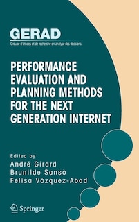 Couverture_Performance Evaluation and Planning Methods for the Next Generation Internet