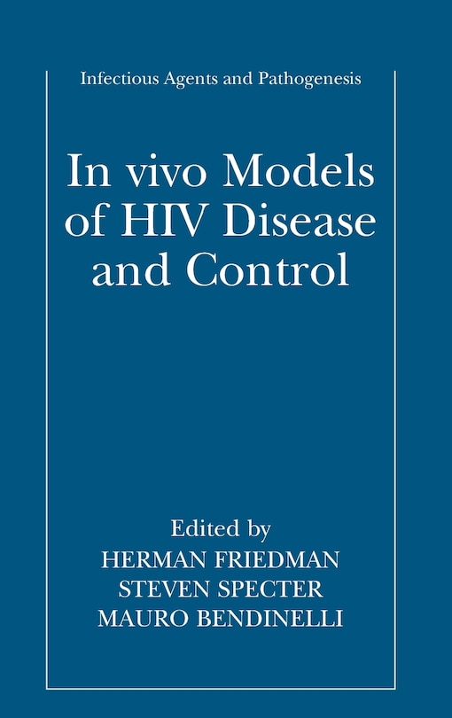 Front cover_In vivo Models of HIV Disease and Control