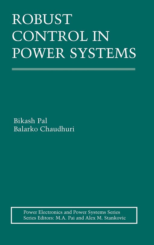 Front cover_Robust Control In Power Systems