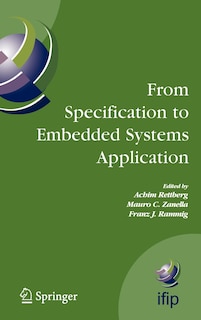 Front cover_From Specification to Embedded Systems Application