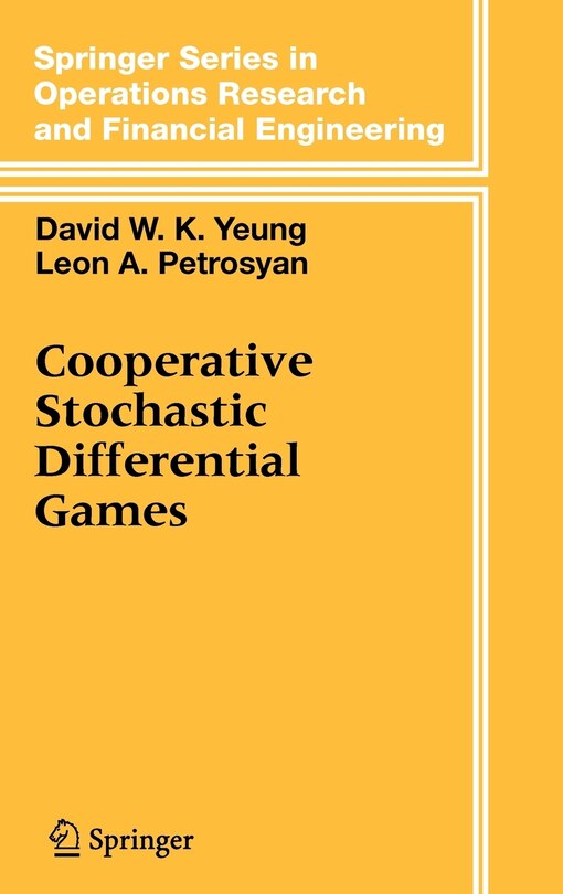 Front cover_Cooperative Stochastic Differential Games