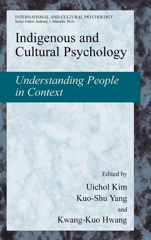 Couverture_Indigenous And Cultural Psychology