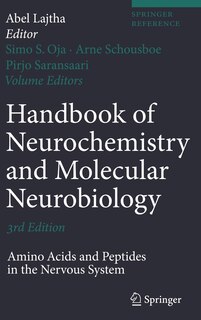 Front cover_Handbook of Neurochemistry and Molecular Neurobiology