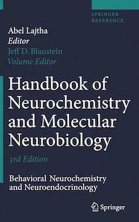 Couverture_Handbook of Neurochemistry and Molecular Neurobiology