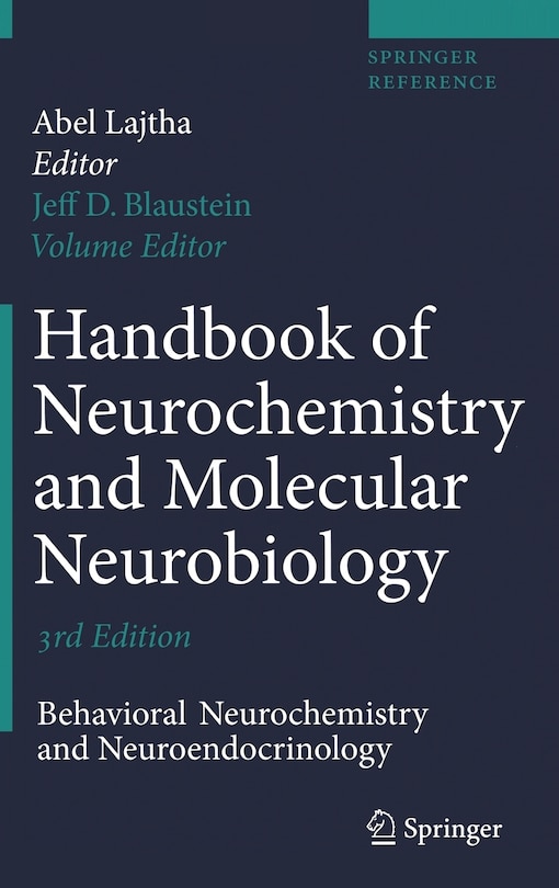 Couverture_Handbook of Neurochemistry and Molecular Neurobiology