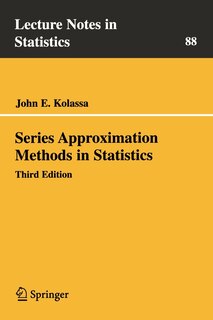 Front cover_Series Approximation Methods in Statistics