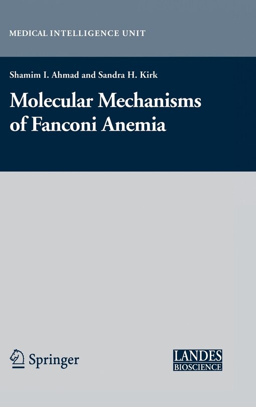 Couverture_Molecular Mechanisms of Fanconi Anemia