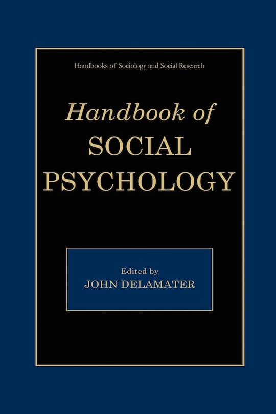 Front cover_Handbook of Social Psychology