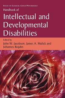 Front cover_Handbook of Intellectual and Developmental Disabilities